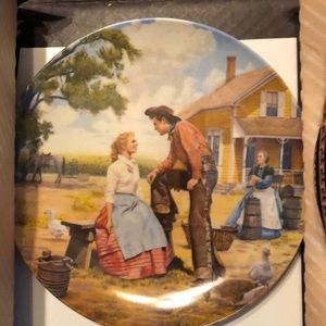 Knowles 1985 Oh what a beautiful morning plate